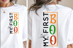My First Boo SVG | Halloween SVG Design Product Image 1