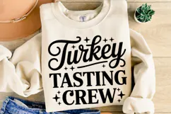 Turkey Tasting Crew Svg | Halloween Svg | Shirt Svg Product Image 2