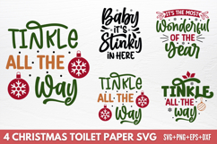Christmas Toilet Paper SVG Product Image 1