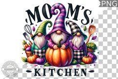 Halloween Kitchen Gnome Sublimation - Clipart PNG Design Product Image 1