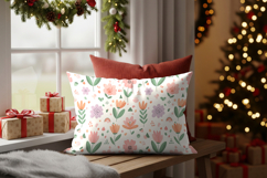 Festive scene pillow mockup Product Image 2