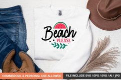 Beach Please Svg Product Image 1