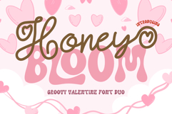 Honey Bloom is perfect for Valentine font duo Product Image 1