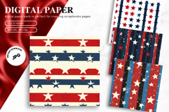 4th of July Patriotic USA American Flag Background Wallpaper Product Image 1