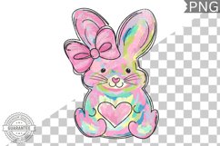 Easter Cute Bunny - Easter Clipart PNG Design Product Image 1