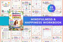 Mindfulness & Happiness Workbook Kdp interiors Product Image 1