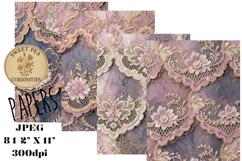 Shabby Chic, Papers, Junk Journal Product Image 1