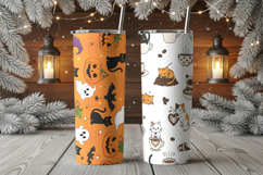 Winter Tumbler mockup Product Image 2