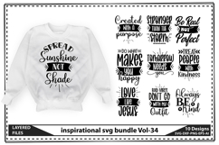Inspirational SVG Bundle, Self Love Svg, Funny Quotes Svg Product Image 1