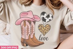 Love PNG, Western Valentine Sublimation PNG Product Image 2