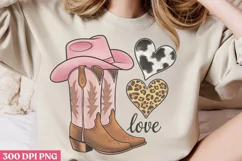 Love PNG, Western Valentine Sublimation PNG Product Image 2