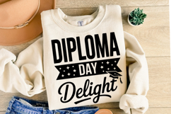 Diploma Day Delight svg | Graduation Svg | Shirt Svg Product Image 2
