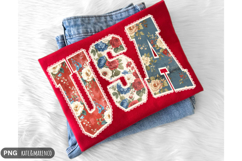 USA PNG | Memorial Day PNG | Fourth of July Sublimation Product Image 1