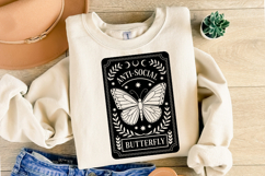 Anti-Social Butterfly svg Design | Svg Cut Files | Shirt Svg Product Image 2