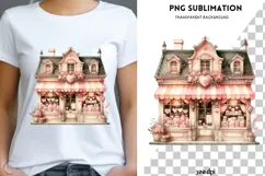 Valentine shop png design for T-shirts Product Image 1