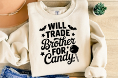 Will trade Brother for candy Svg | Halloween | Shirt Svg Product Image 2