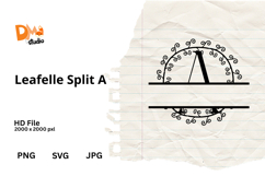 Leafelle Split Monogram Product Image 1