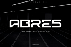 Abres Futuristic Modern Sans Serif Product Image 1