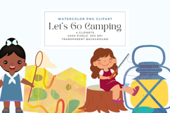 Kids Camping - Children&#039;s Educational Graphics Product Image 1