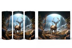 3D Deer Tumbler Design. Deer Tumbler Sublimation Product Image 2