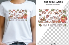 Berry goose png design for T-shirts Product Image 1