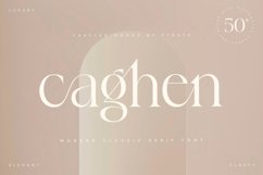 Caghen | Rich Ligature Serif Product Image 1