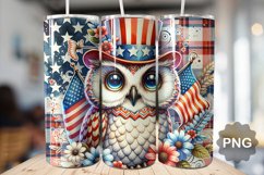 4th Of July Owl Tumbler Bundle - 30 Designs Product Image 2