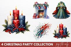Christmas Party Collection PNG Product Image 1