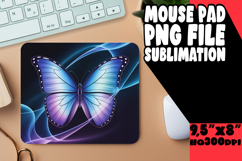 whimsical MOUSE MAT Fun Ideas, Butterfly Product Image 1