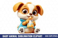 Baby Animal Sublimation Clipart Product Image 2