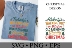 Old Fashioned Family Christmas Svg | Christmas | Shirt Svg Product Image 1