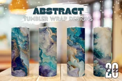 Blue Marble Tumbler Sublimation, Glitter Tumbler Designs Product Image 1