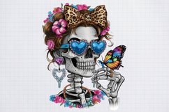 Funny Skeleton Messy CLIPART PNG Product Image 1