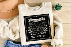 Anti-Social Butterfly svg | Svg Cut Files | Shirt Svg Product Image 2