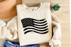 USA Flag Svg Design | Svg Cut Files | Shirt Svg Product Image 2