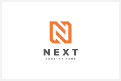 Next - Letter N Logo Design Vector Template Product Image 1