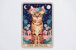 Cute Cats Tarot Card Sublimation Clipart Bundle Product Image 5