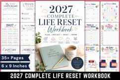 2027 Complete Life Reset Workbook Product Image 1