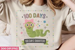 100 DAYS. 100 DAYS PNG, 100 Days Of School Sublimation PNG Product Image 2