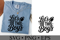 Let&#039;s Do this Boys Svg | Game Day Svg | Shirt Svg Product Image 2