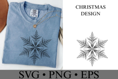 Christmas Snowflakes Svg | Christmas svg | Shirt Svg Product Image 2