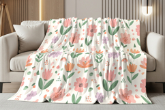 Blanket on couch mockup Product Image 3