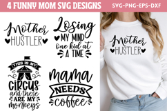 Funny Mom Tee SVG Product Image 1
