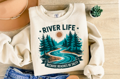 River Life svg Design | Svg Cut Files | Shirt Svg Product Image 2