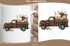 Coffee Truck | PNG Sublimation | Digital Download Product Image 1