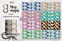 8 Dogs Mug designs | Sublimation design bundle, JPG Product Image 1