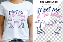 Beach png design for T-shirts Product Image 1