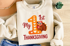My 1st Thanksgiving Svg | Thanksgiving Svg | Shirt Svg Product Image 2