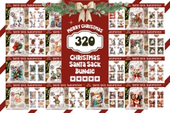 Big Christmas Santa Sack Bundle, Christmas Gift Bag Bundle Product Image 1
