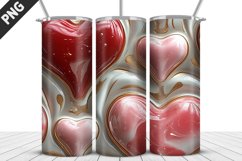 Valentines Love Skinny Tumbler PNG Wrap| Valentines Tumbler Product Image 2